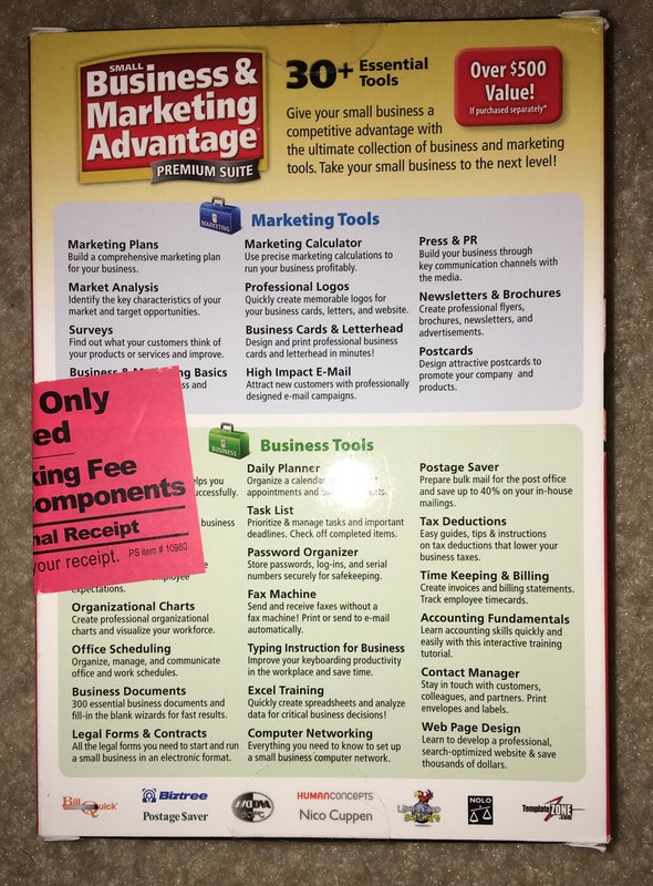 Small Business & Marketing Advantage Premium Suite-New gallery