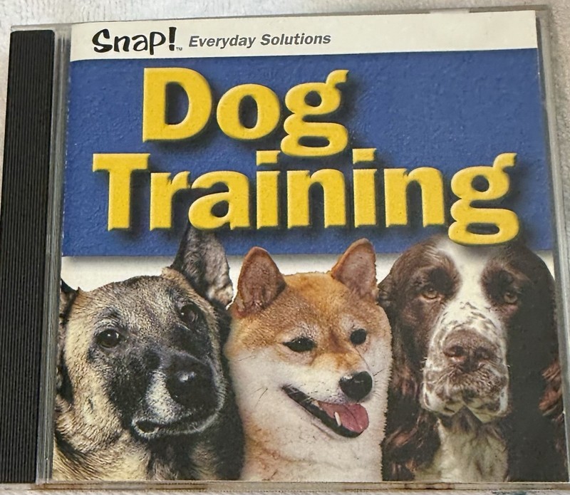 Snap! Everyday Solutions: Dog Training LN PC CD-ROM, 2001, Free Shp