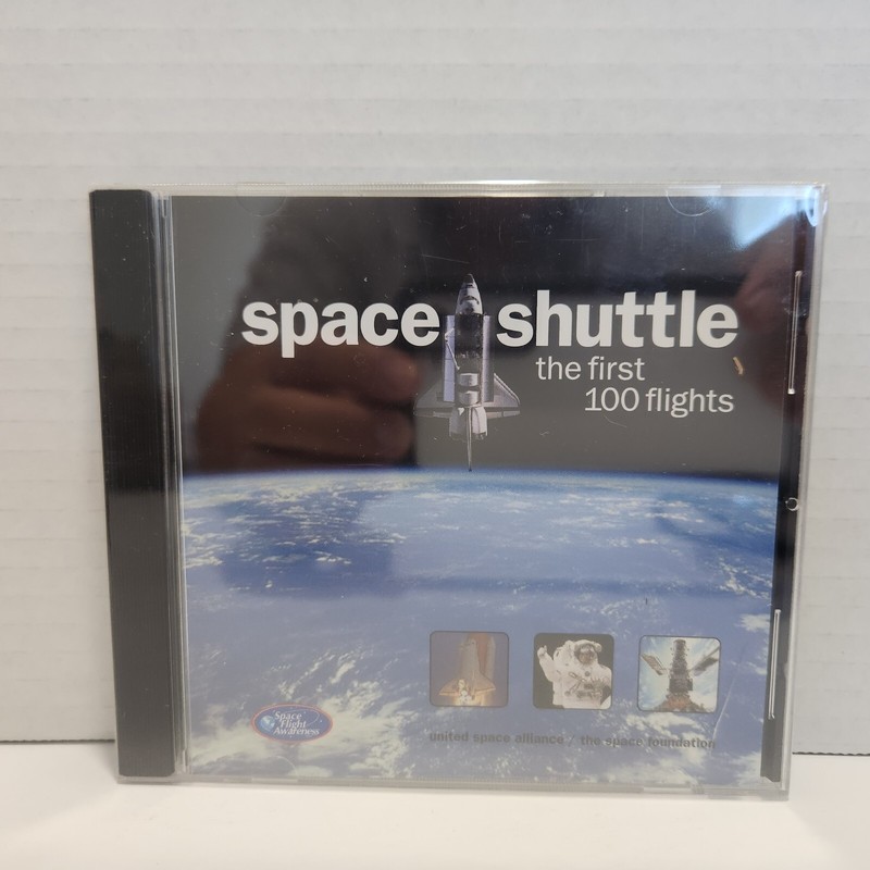 CD ROM (NOT A DVD) SPACE SHUTTLE THE FIRST 100TH FLIGHTS NEW SEALED FREE SHIP
