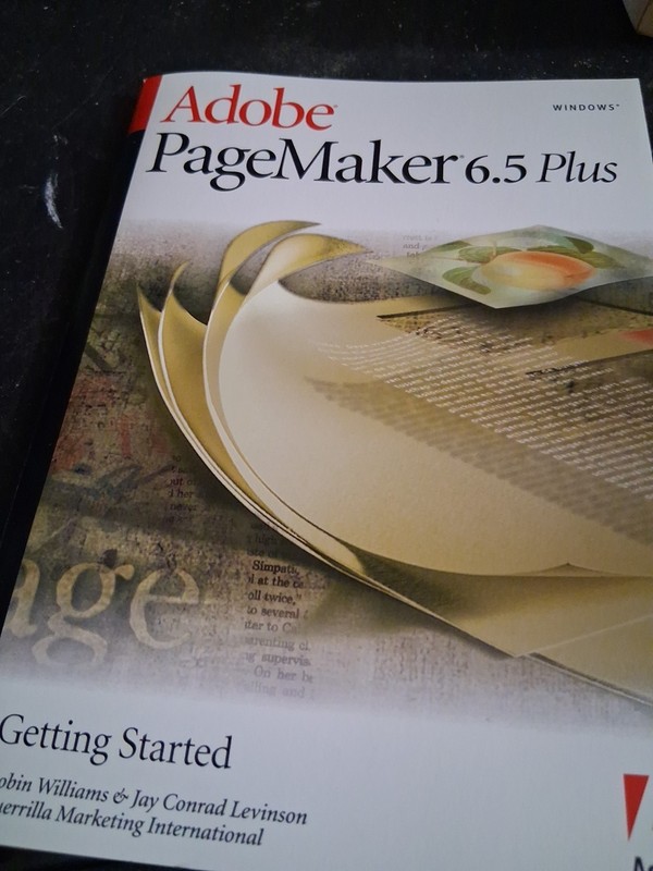 Adobe PageMaker 6.5 for Windows (complete box w/ manuals, North Cds Box And Book gallery