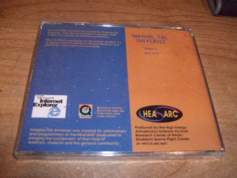 NASA Imagine The Universe! Cosmic & Hellospheric Learning Center CD ROM WIN/MAC gallery