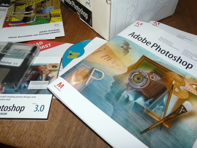 Adobe Photoshop 3.0 German Upgrade Version for Mac Rarity gallery