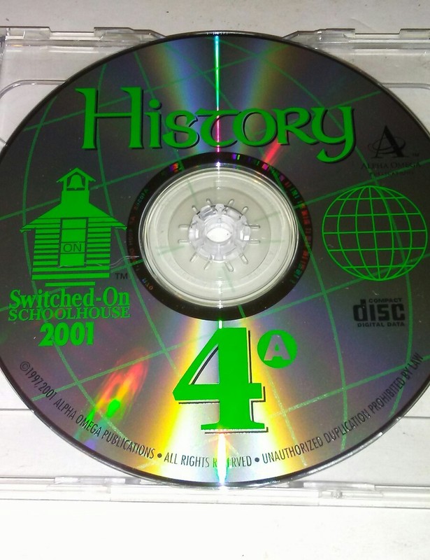 Switched On Schoolhouse 2001 Language Arts & History 4th Grade LOT gallery