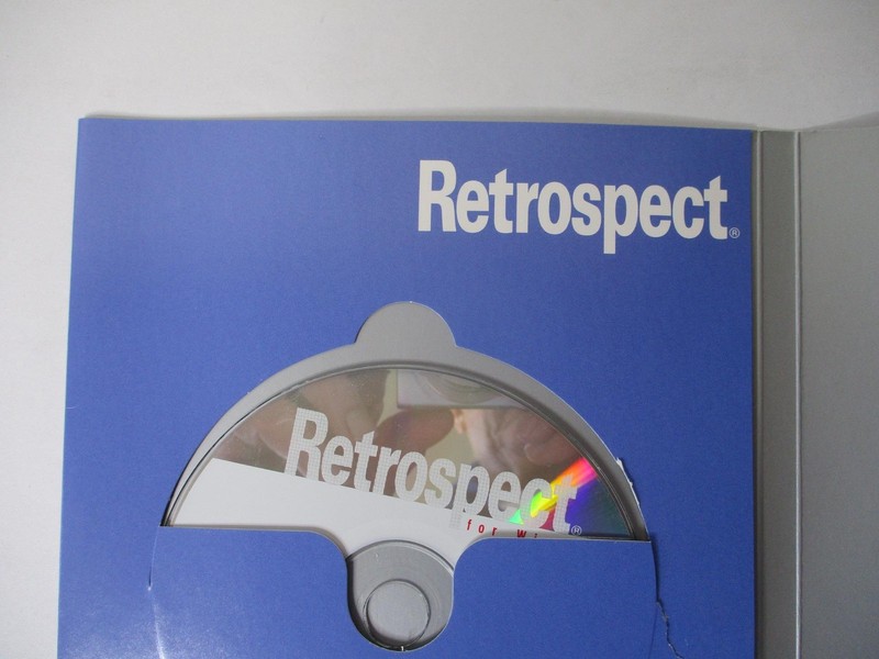 Retrospect BACKUP Professional for Windows; Version 6 With User Guide (2002 CD) gallery