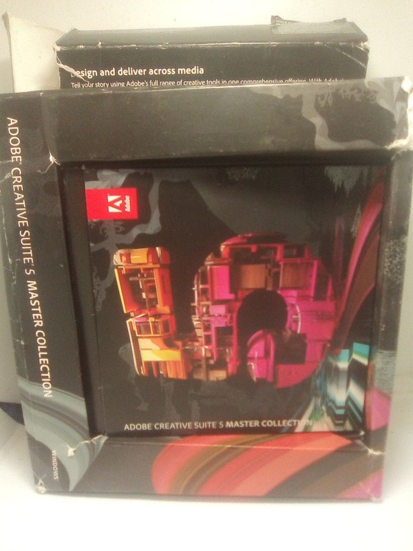Adobe CS5 Master Collection for Windows - Discs and Serial Numbers gallery