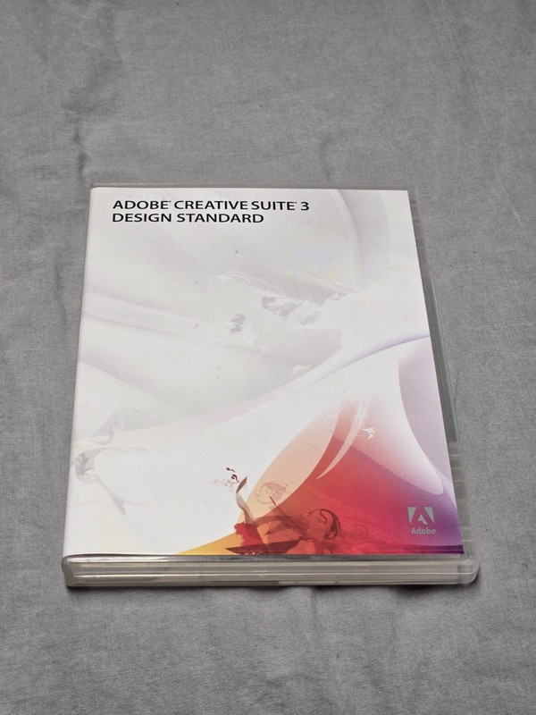 Adobe Creative Suite 3 Design Standard Macintosh Mac w Key Serial No.