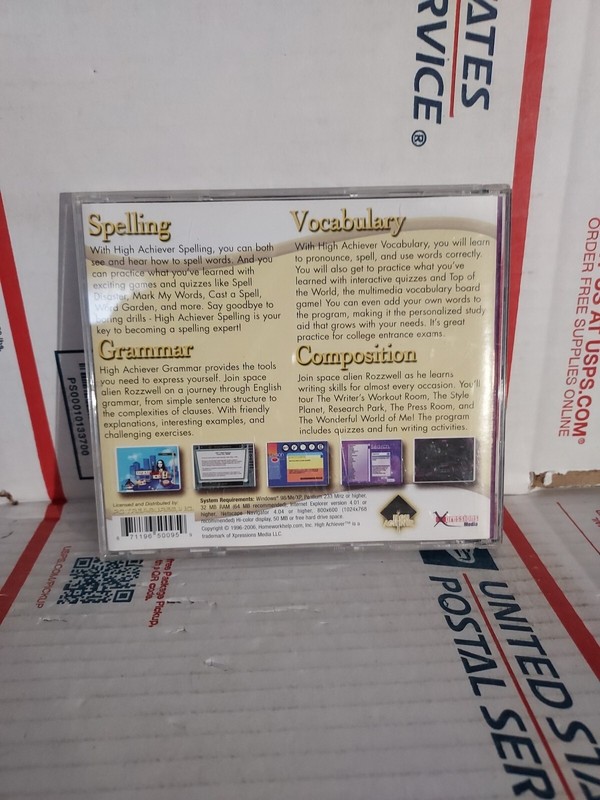 Perfect Writing Skills: 4 Complete Titles High Achiever Series, PC CD-ROM, #62a gallery