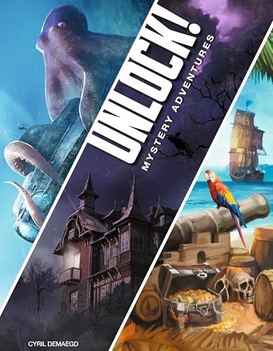 Asmodee Unlock Mystery Adventures Card Game - Escape Room-Inspired Cooperative gallery