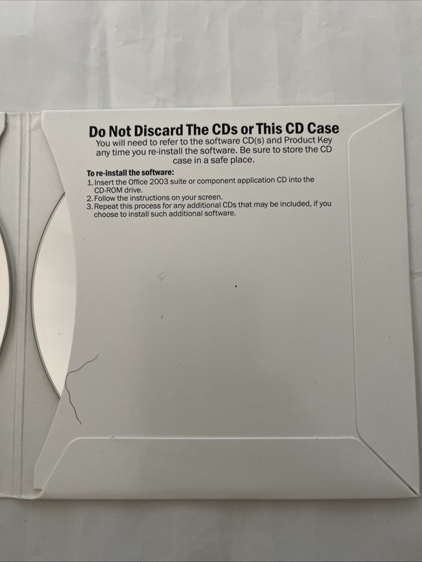 Microsoft Office Professional Edition 2003 w Business Contact Manager 2 Disc Set gallery