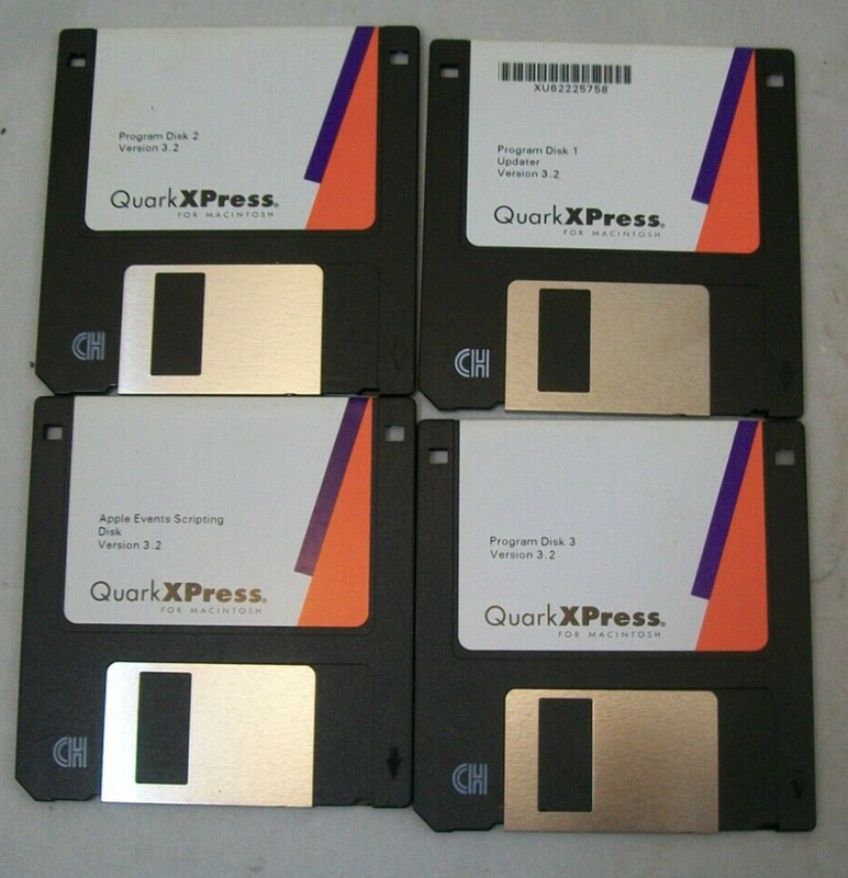 Vintage Quark Xpress Software for Mac 1986-91 Complete w Manuals Disks gallery