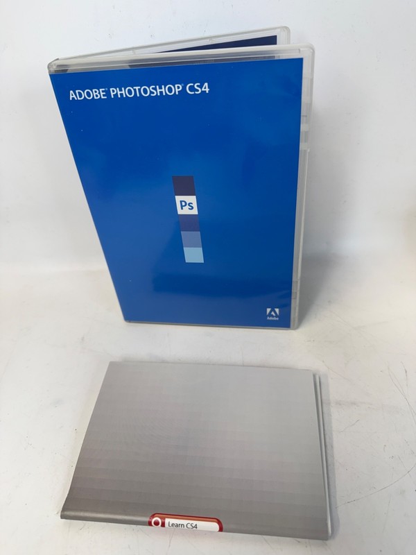 Adobe Photoshop CS4 For Windows Full Retail Version w/ Serial Number Software