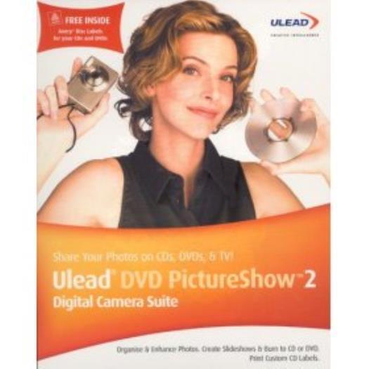 Ulead DVD PictureShow 2.0 PC CD create design picture slide shows for TV viewing