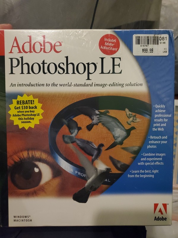 Adobe Photoshop LE Limited Edition New