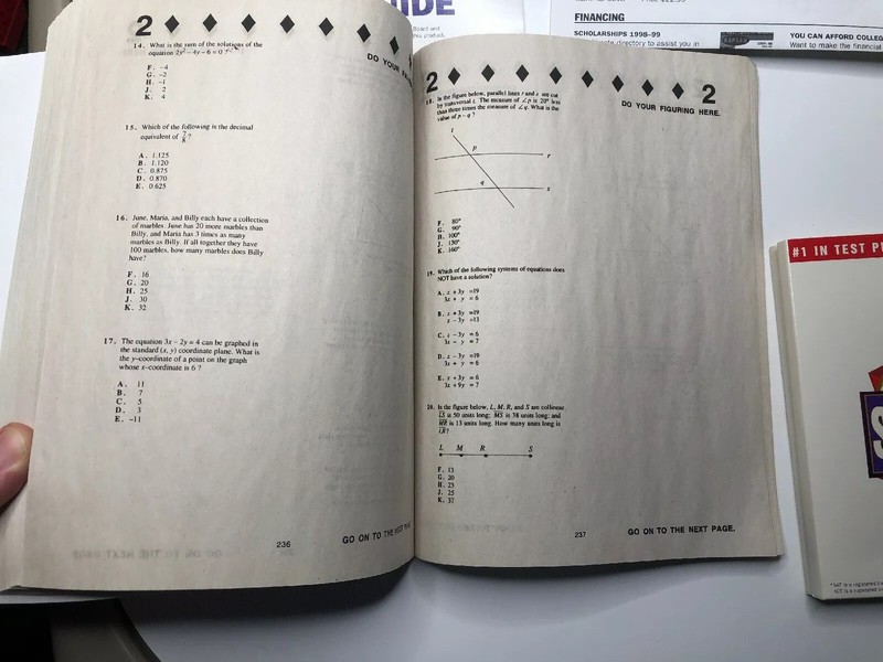 KAPLAN HIGHER SCORE ON SAT PSAT ACT DELUXE 5-DISC CD 1998 WIN/MAC Practice Tests gallery