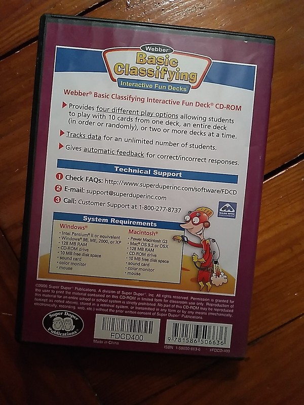 Webber Basic Classifying Interactive Fun Decks (CD-ROM) [PC] #FDCD-400 - 2006 gallery