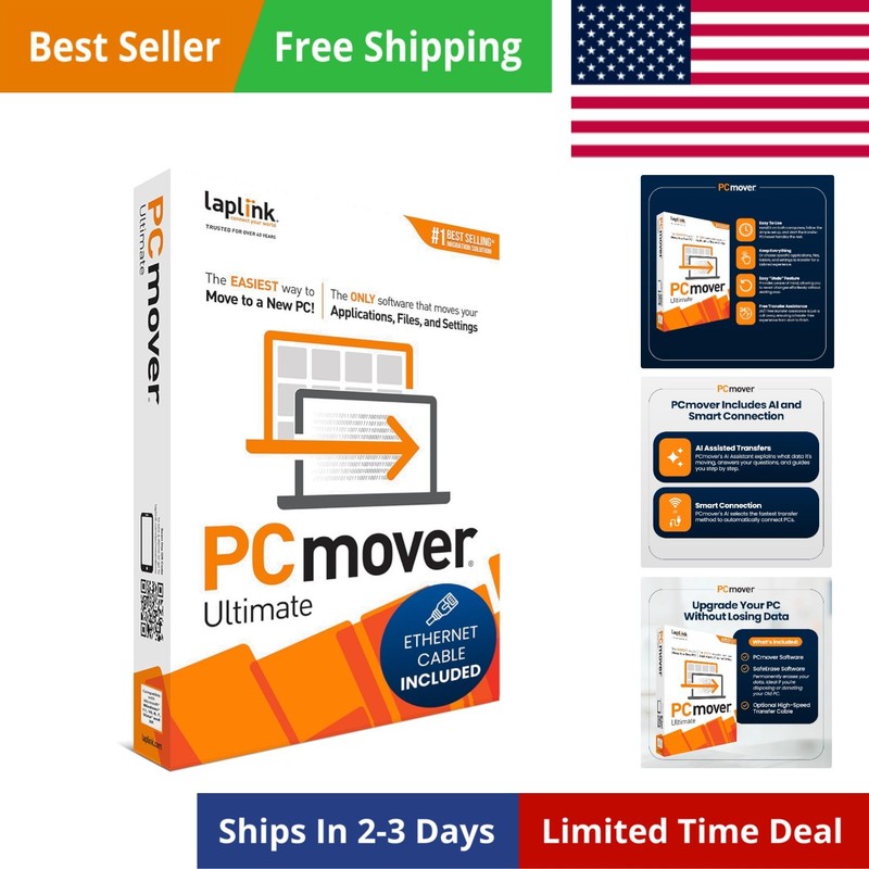 PCmover Ultimate 11 – Migration of your Applications, Files and Settings from…