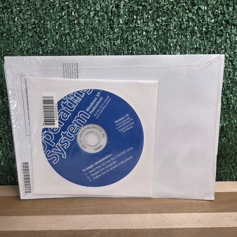 New Microsoft X08-48124 Windows XP Professional Upgrade Version 2002 with Key gallery