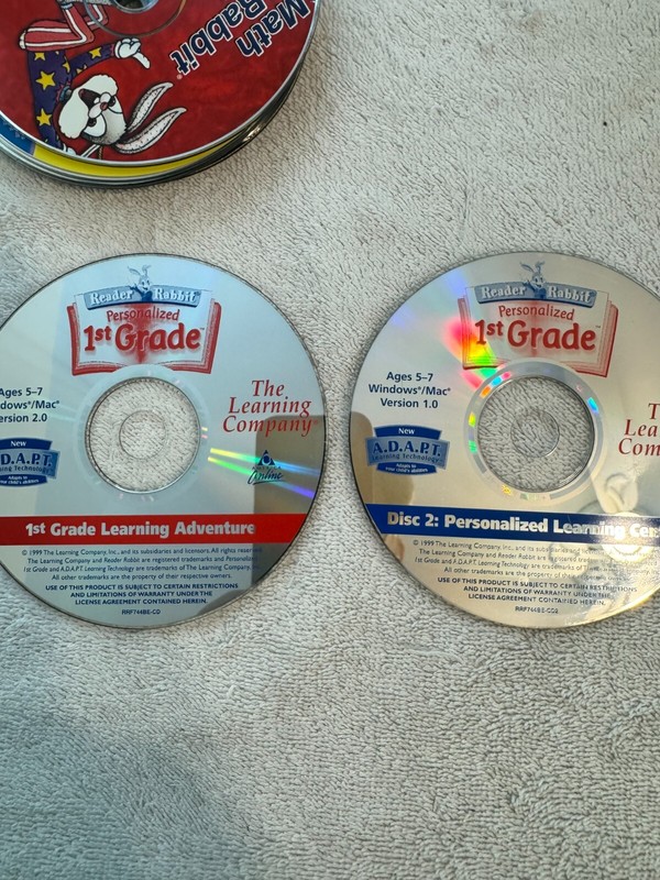 Reader Rabbit Personalized 1st Grade – 1st Grade Learning Adventures 1999