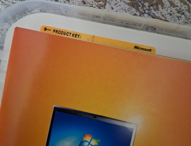 Windows 7 Professional 64-Bit & 32-Bit DVD Upgrade Product Key Status Unknown gallery