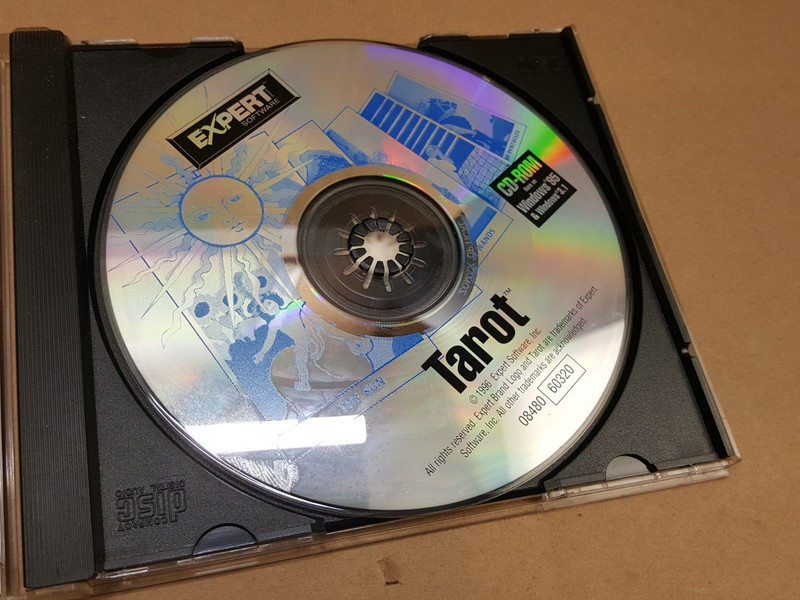 Tarot 1997 Expert Software CD-ROM for Windows 95 And Windows 3.1 Untested Used gallery