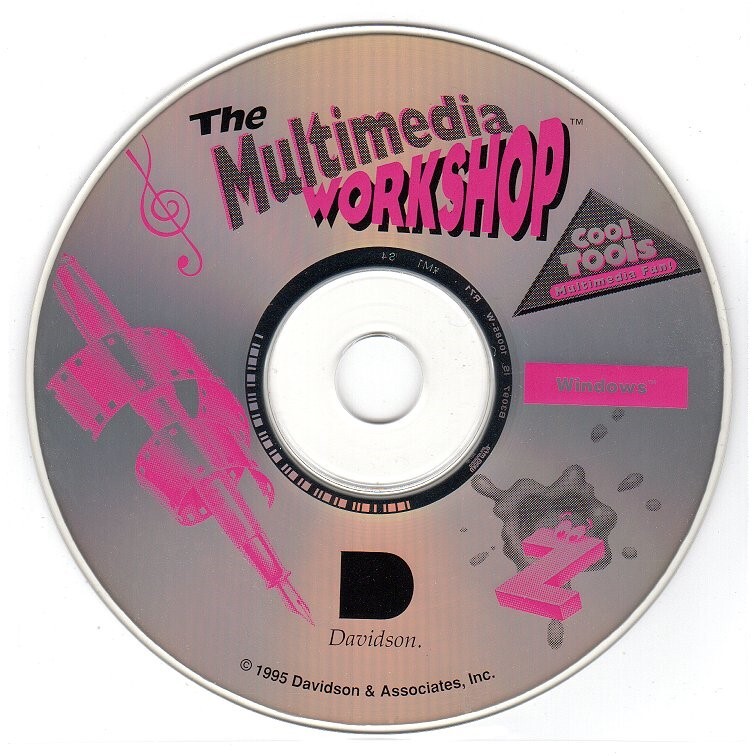 Multimedia Workshop (Ages 10+) (PC-CD, 1995) for Windows – NEW CD in SLEEVE