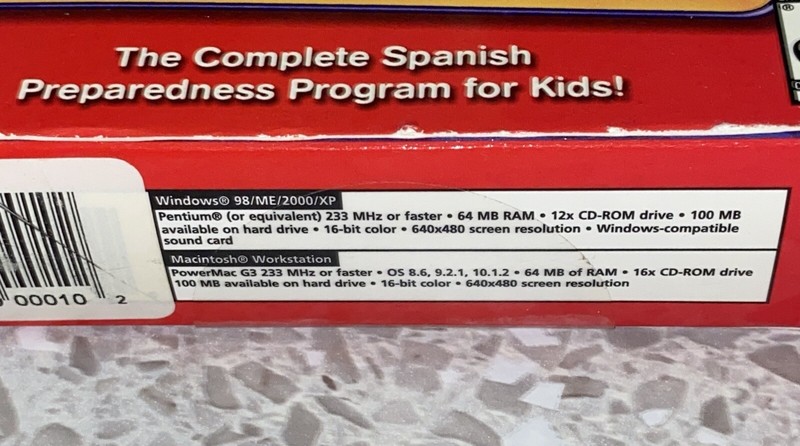 NEW & SEALED JumpStart Spanish Language Learning Software Windows PC Mac gallery