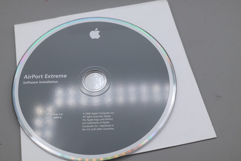 2004 - Apple Airport Extreme Software Installation CD Version 3.4 - Dut's Deals gallery
