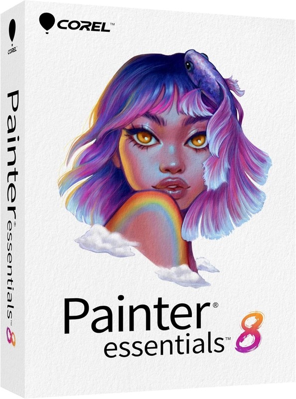 Unleash Creativity with Painter Essentials 8 - Rich Brush Library & AI Tools gallery