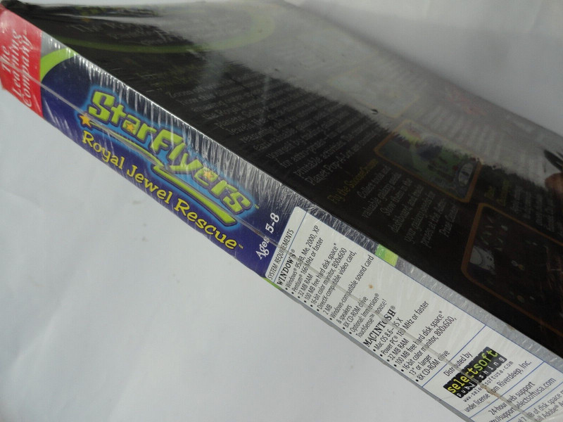 BIG BOX SHELFWEAR- The Learning Company StarFlyers Royal Jewel Rescue NEW SEALED gallery