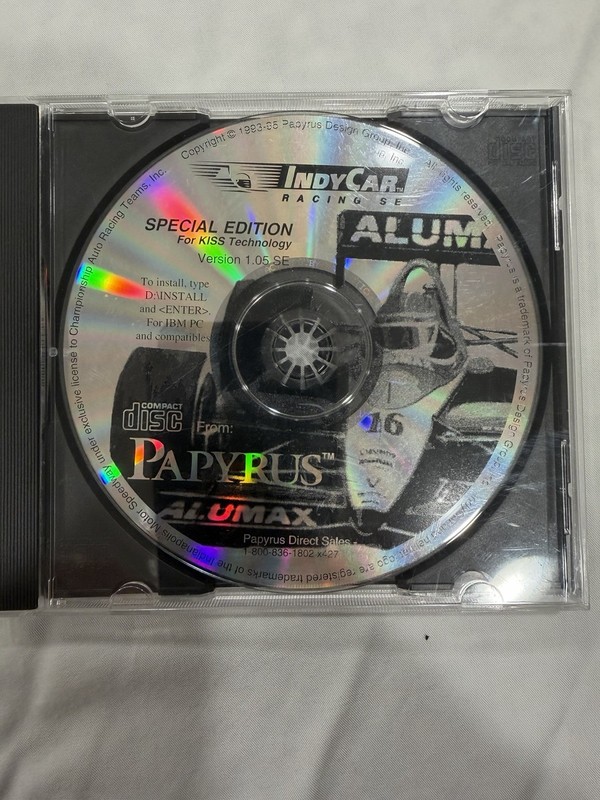 Indy Car Racing PC Game 1993 gallery