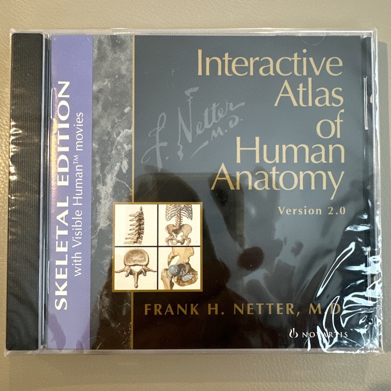 Interactive Atlas of Human Anatomy v. 2.0 Skeletal Ed. Frank H. Netter, M.D.