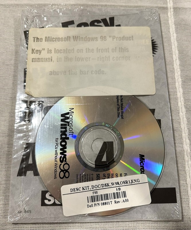MICROSOFT WINDOWS 98 SE SECOND EDITION FULL OPERATING SYSTEM MS WIN 98SE =NEW= gallery