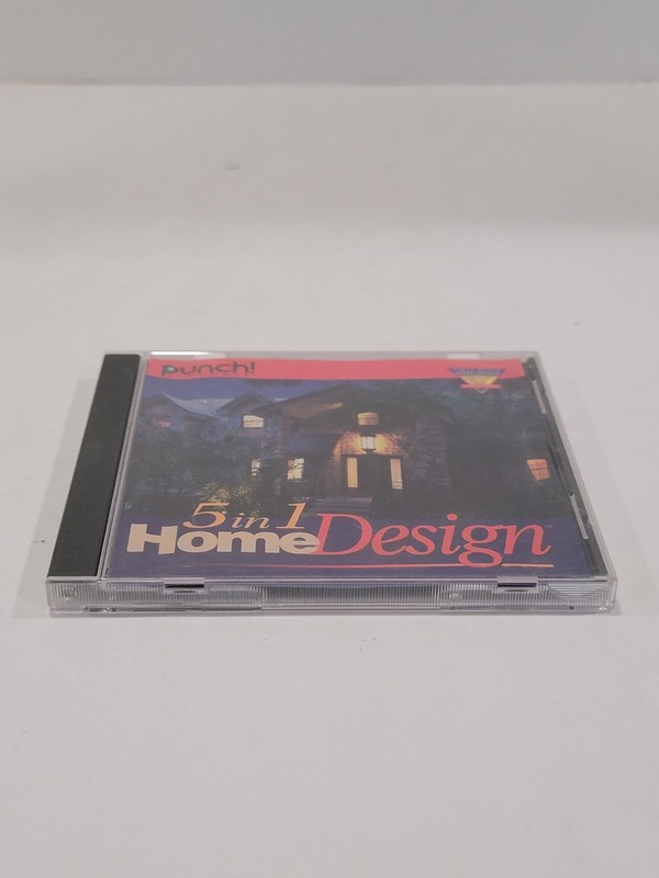 Punch 5 In 1 Home Design PC CD-ROM Software - CIB Complete, Home Designer gallery