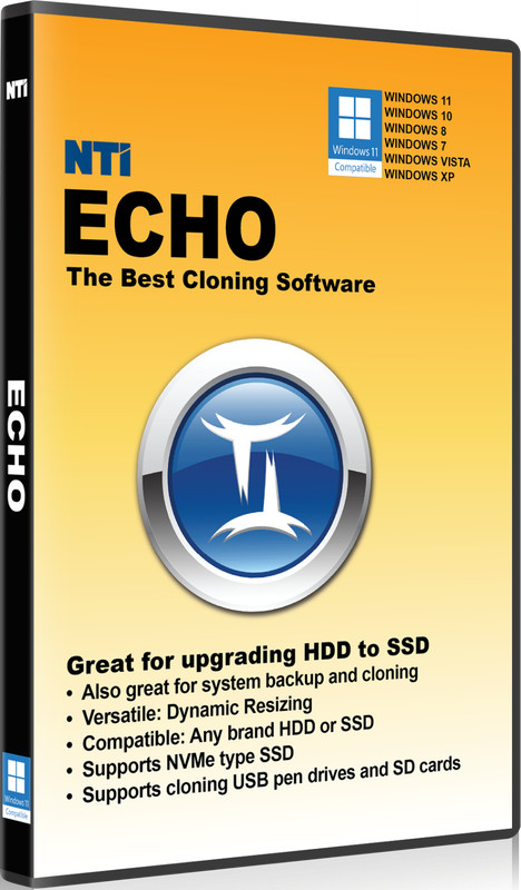 NTI Echo 5 | New Version for 2024 | Disk Cloning & Migration Software