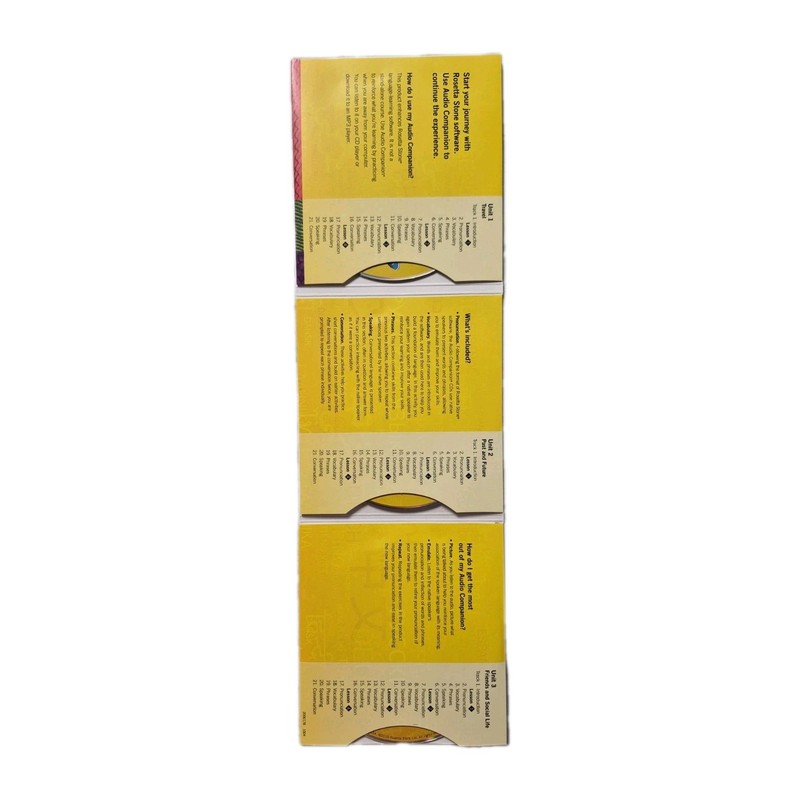 Learn Spanish with Rosetta Stone AND Berlitz Learning System FREE SHIPPING gallery
