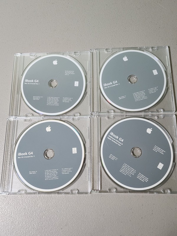 Apple Software CD Software Lot of 16 CDs - OS X Panther, ibook G4, ibook, iTrip gallery