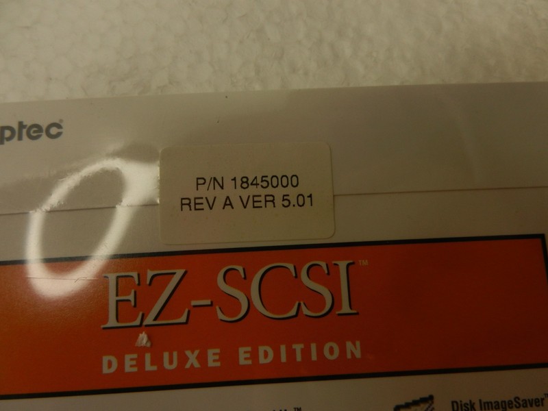 ADAPTEC EZ-SCSI Deluxe Edition Version 5.01 PC-CD Rom SEALED Disc gallery