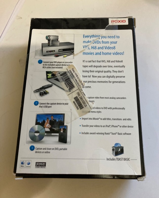 Roxio Easy VHS to DVD for Mac gallery