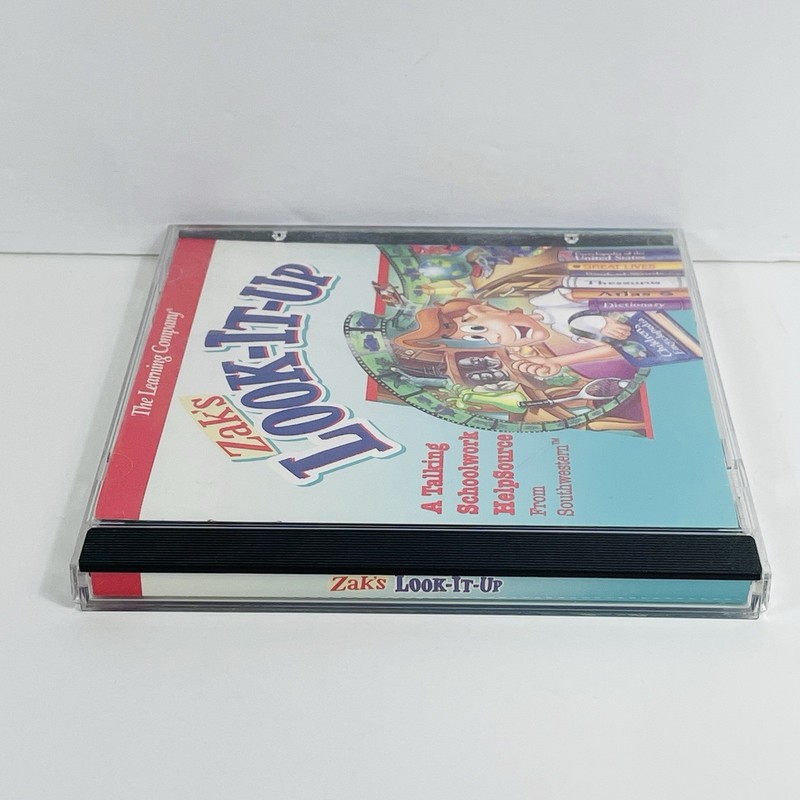The Learning Company Zak's Look It Up 1996 PC CD-ROM Video Game for Windows gallery
