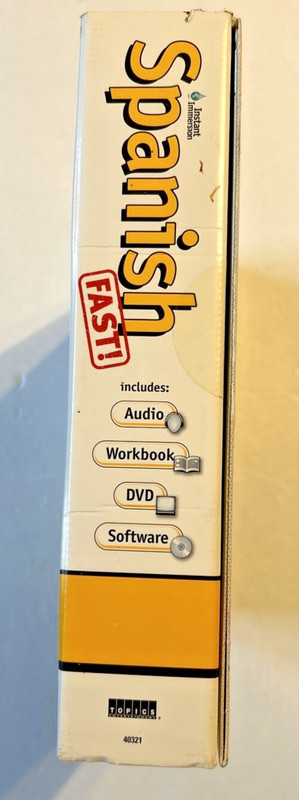 Instant Immersion Spanish FAST! (CD's, DVD, CD-ROM, Workbook, Map of Mexico) gallery