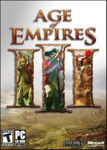 Age Of Empires III 3 PC CD realms world historical events strategy conquer game!