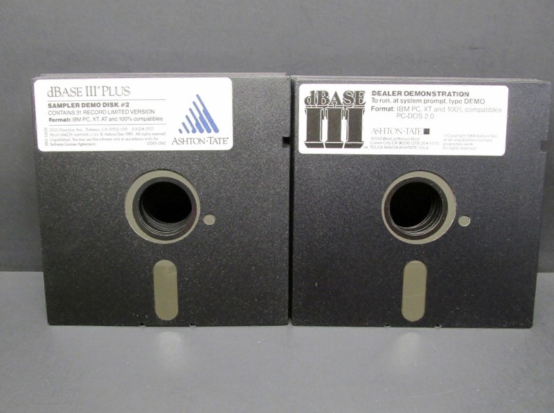 Lot of 15: dBase III, Ashton-Tate, 5.25 / 5 1/4, Floppy Disks / Diskettes