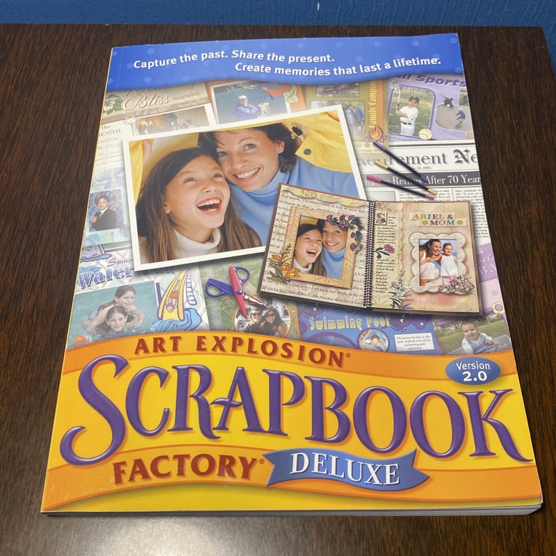 Nova Development ART EXPLOSION Scrapbook Factory Deluxe 2.0 2 CD ROM User Manual gallery
