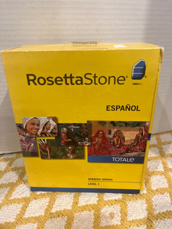 OPEN BOX ROSETTA STONE TOTALE SPANISH LEVEL 1 gallery