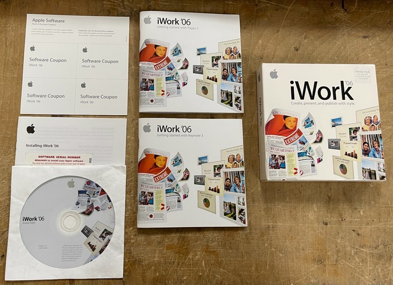 Apple iWork ’06 (5 Computer/s) for Mac MA224Z/A