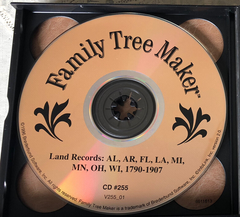 CDs Family Tree Maker's Family Archives Sampler Lot of 4 CDs Excellent Cond. gallery