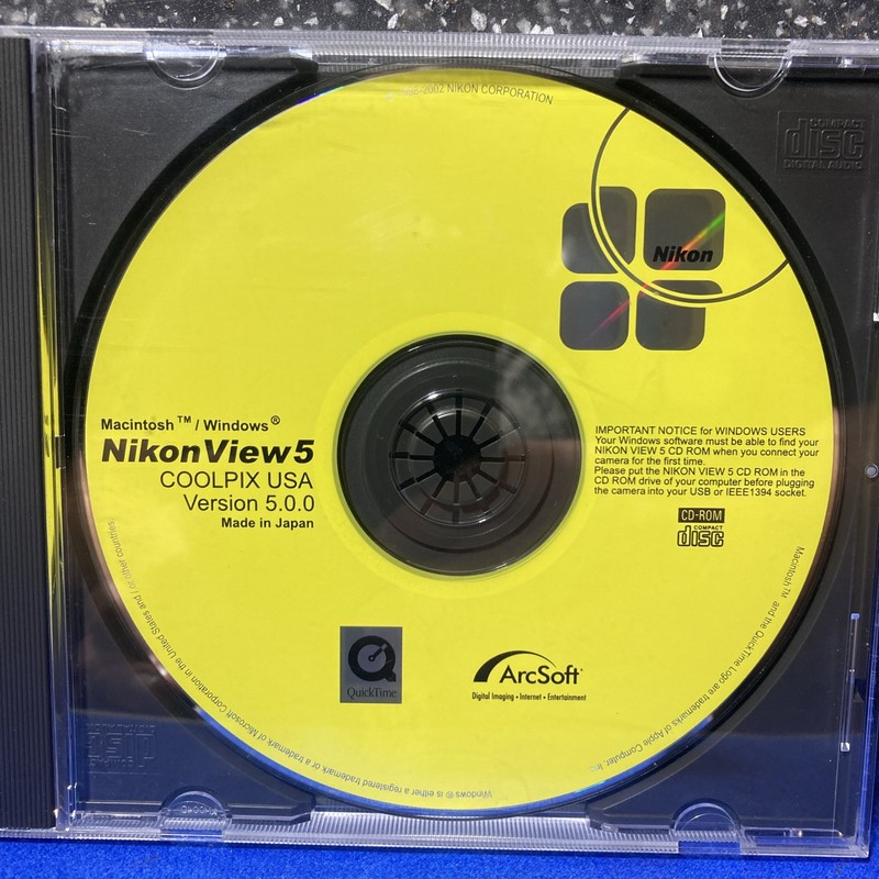 Nikon View 5.0.0 for Windows & Mac for Coolpix Digital Cameras