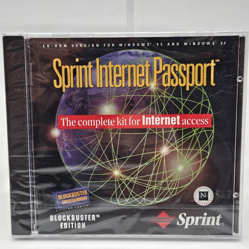 Sprint Internet Passport The Complete It for Internet Access Blockbuster Edition