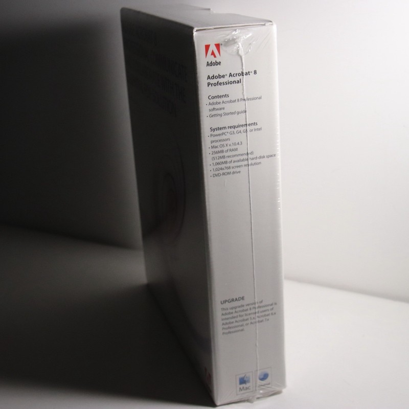 Adobe Acrobat 8 Professional Upgrade For MAC Retail Package gallery