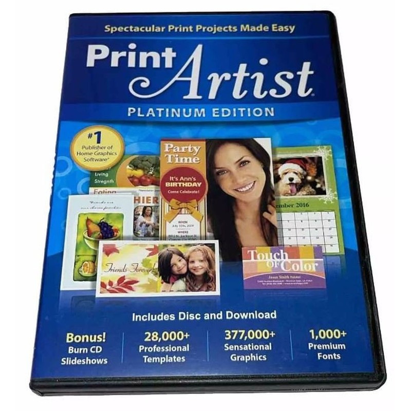 Print Artist Platinum Edition 25!